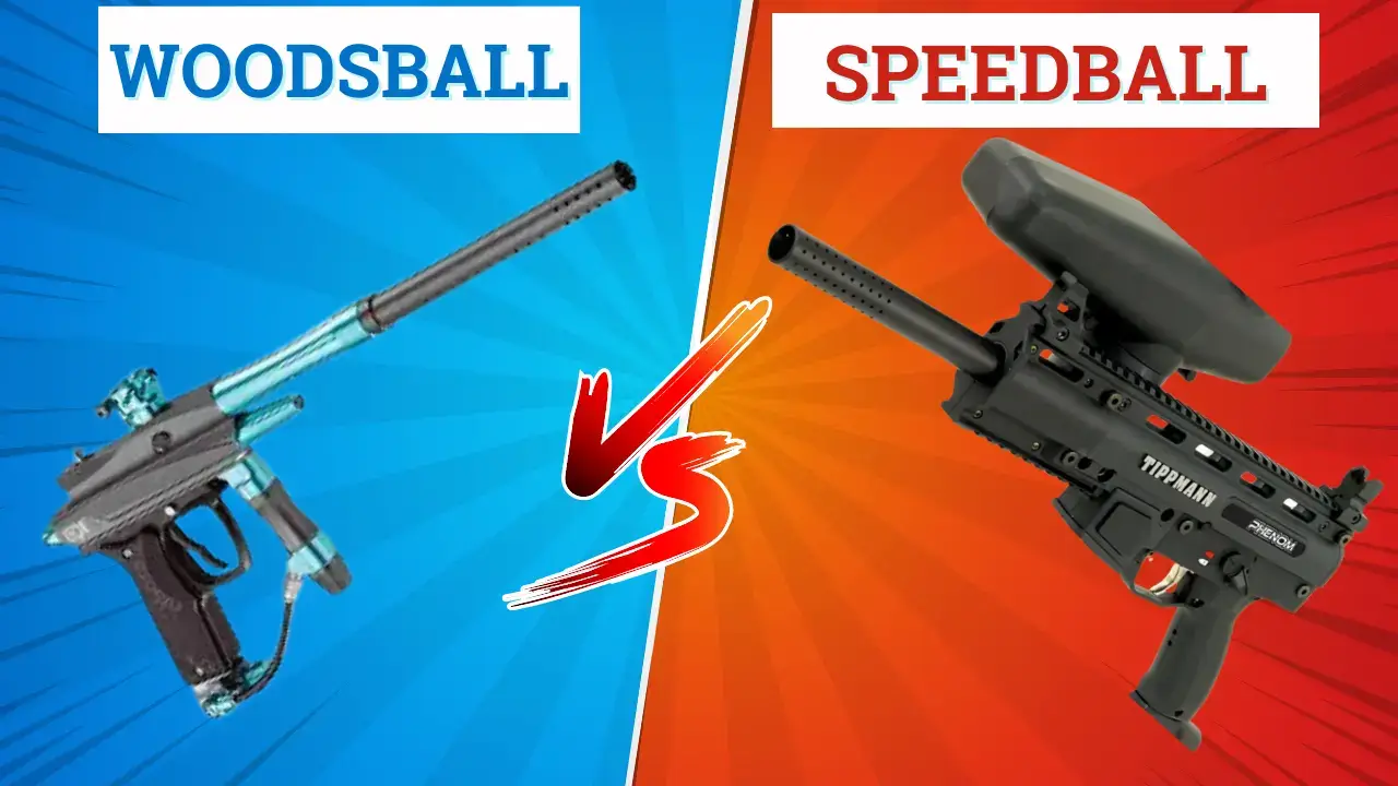 Woodsball vs Speedball